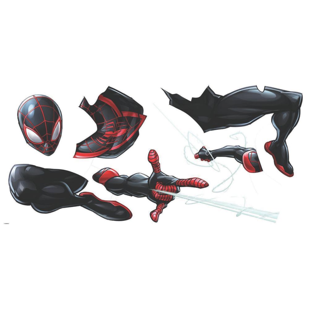 Spider-Man Miles Morales Peel & Stick Giant Decal From MindWare