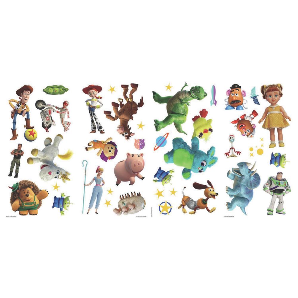 Toy Story 4 Peel & Stick Decals From MindWare