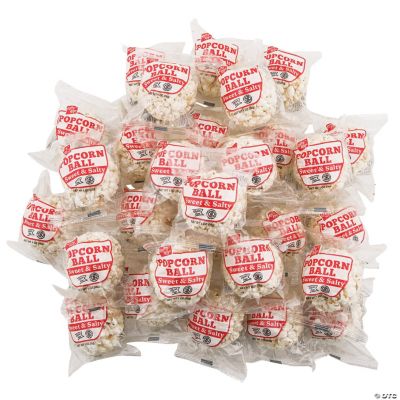Bulk Kathy Kaye® Sweet & Salty Popcorn Balls 100 Pc. Oriental Trading