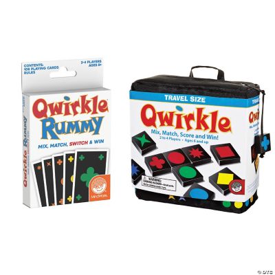 middag Riskant composiet Qwirkle Travel & Qwirkle Rummy | MindWare