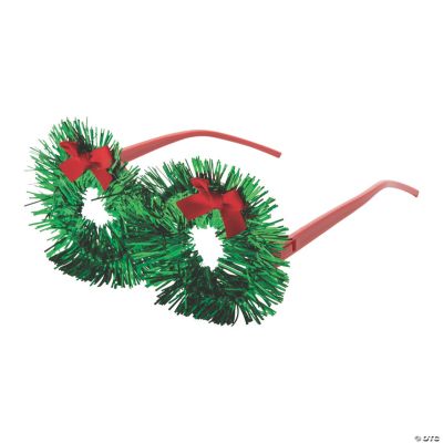 Holiday Wreath Glasses | Oriental Trading