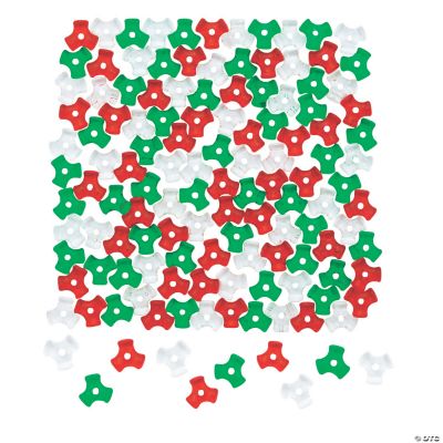 Christmas TriBeads 10mm Oriental Trading