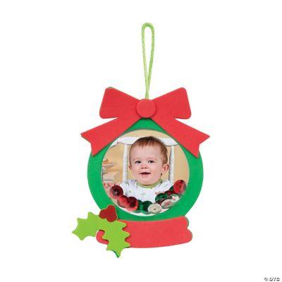 Snow Globe Photo Ornament Craft Kit Makes 12 Oriental Trading