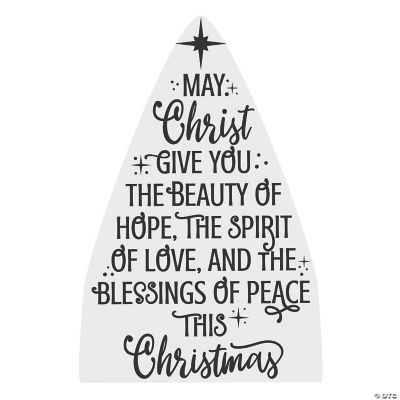 RELIGIOUS TREE SHAPED WALL CLING Party Decor 1 Piece eBay