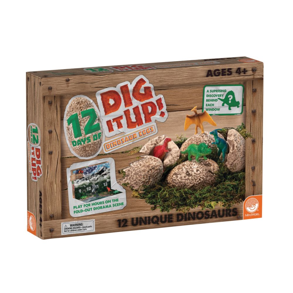 12 Days of Dig It Up! Dinosaur Eggs From MindWare