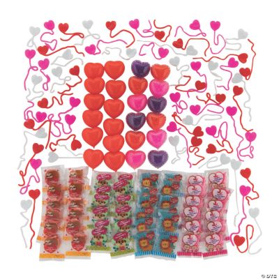 Bulk Valentine Sticky Toy Assortment