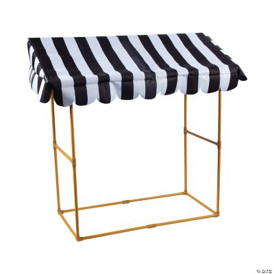 Black & White Awning Tabletop Kit