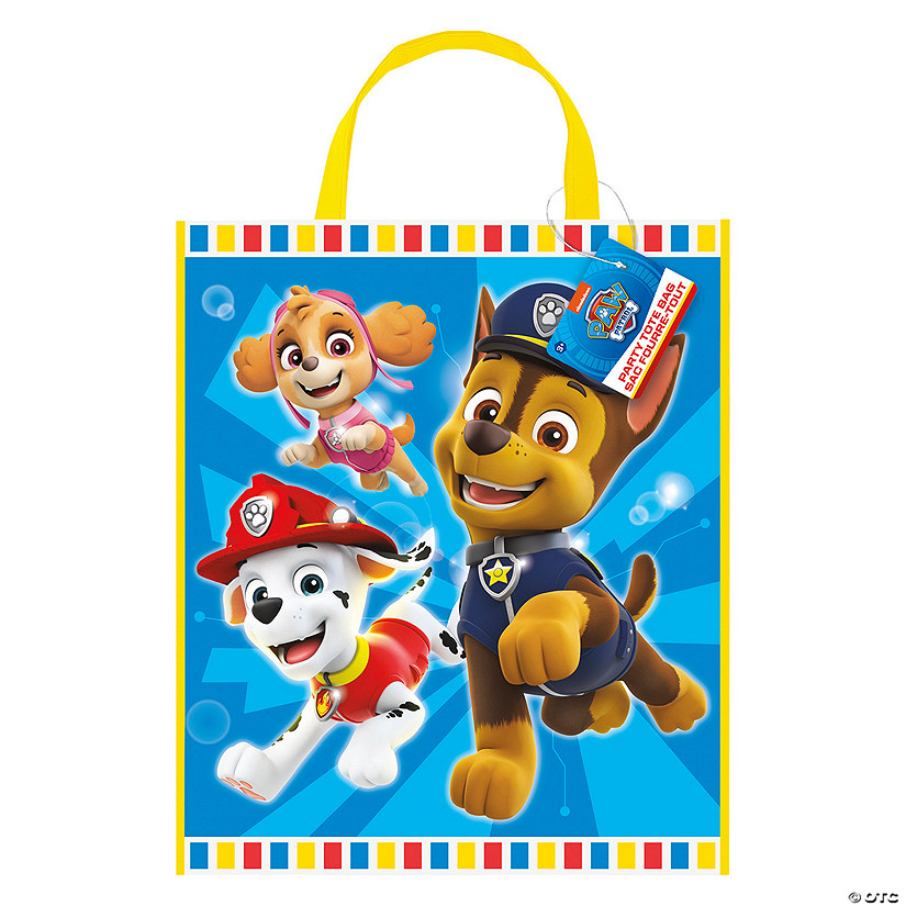 Details about   Lot Of 2 PAW PATROL HERE TO HELP Reusable GROCERY TOTE BAG Gift Bag 