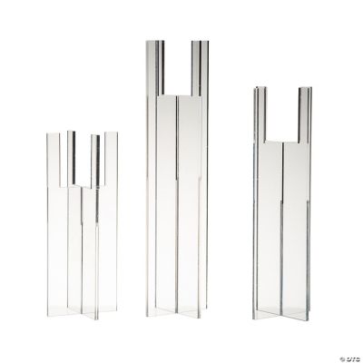 Candle Holder Riser Set 3 Pc. Oriental Trading