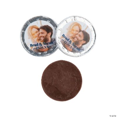 Custom Photo Chocolate Coins Oriental Trading