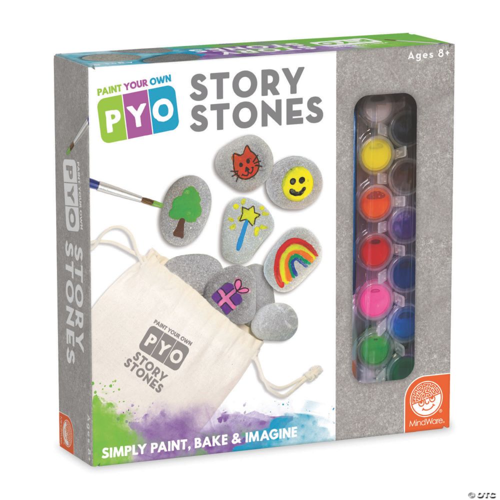 Paint Your Own Story Stones From MindWare