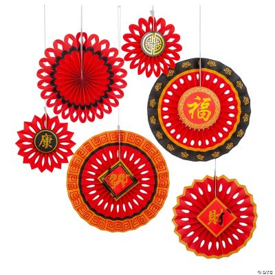 7 Chinese New Year Ornaments For Home Decorations In Shades Of Red
