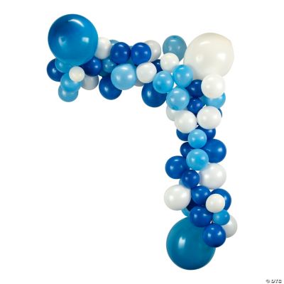 Blue Balloon Garland
