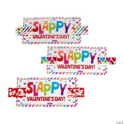 Bulk Smart Watch Slap Bracelet Valentine Exchanges with Card for