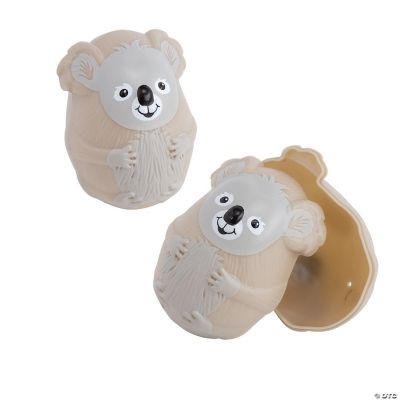 KoalaShaped Plastic Easter Eggs 12 Pc. Oriental Trading