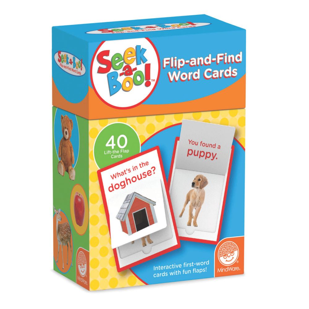 Seek-a-boo Flip-and-Find Word Cards From MindWare