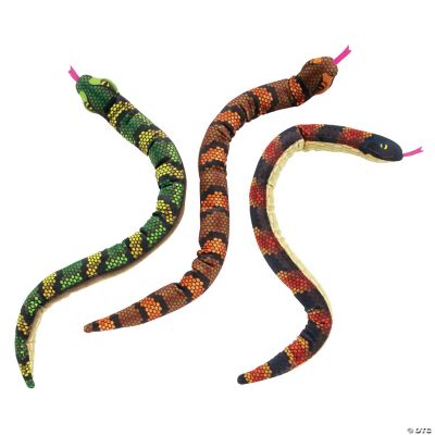 pink stuffed snake