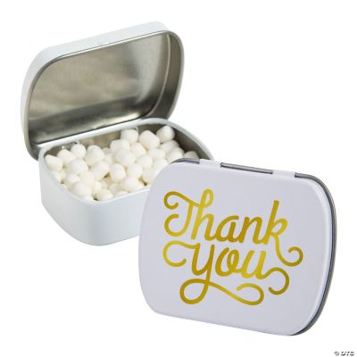 Thank You Mint Tins 24 Pc. Discontinued