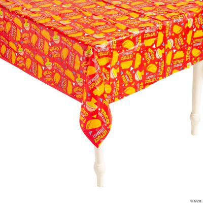 Taco Plastic Tablecloth Oriental Trading 0082