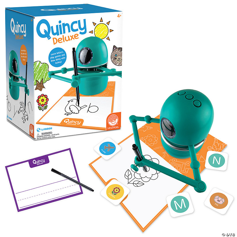 Quincy Deluxe Learning Robot | MindWare