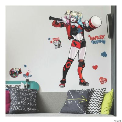 harley quinn peel and stick giant wall decals oriental