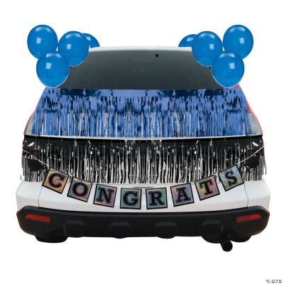 Blue Graduation Car Parade Decorating Kit | Oriental Trading