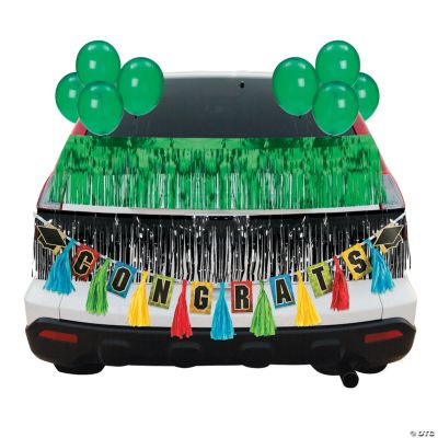 Green Graduation Car Parade Decorating Kit