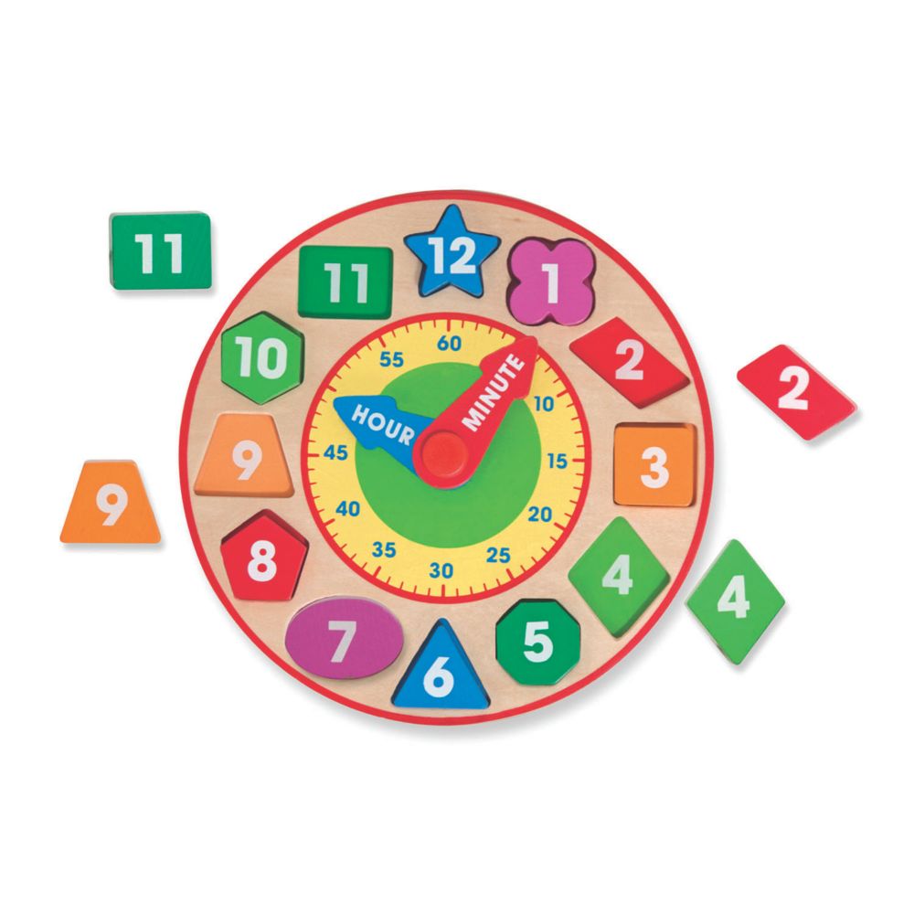 Melissa & Doug Self-Correcting Wooden Number Jigsaw Puzzles From MindWare