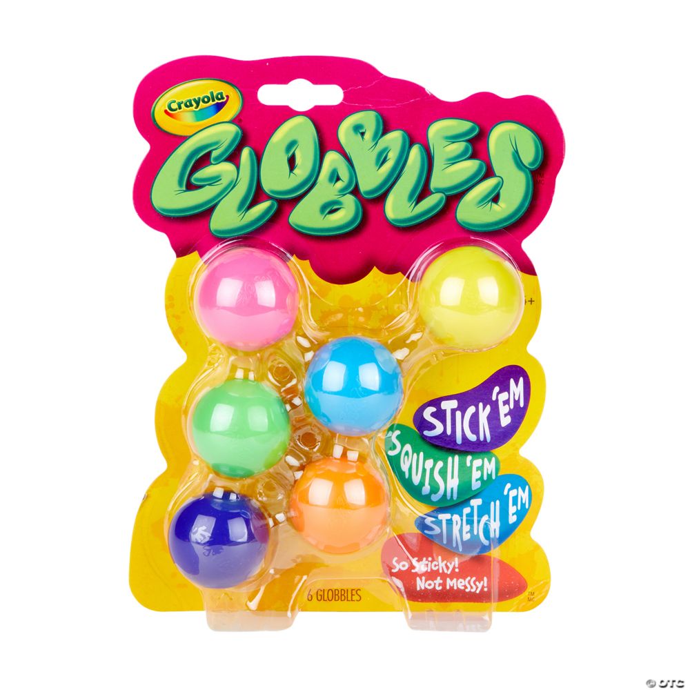 6 Pc 6"x8" Crayola® Globbles