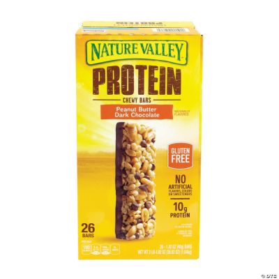 NATURE VALLEY Protein Chewy Granola Bars Peanut Butter Dark Chocolate