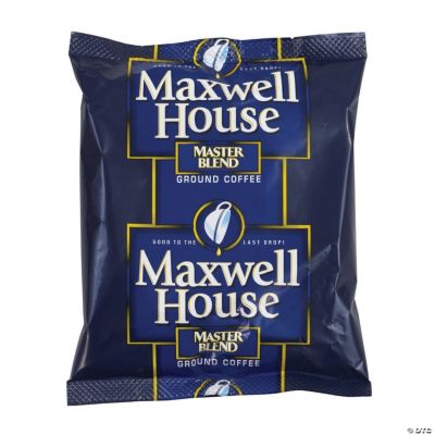 Maxwell House Master Blend Ground Coffee, 1.25 oz, 42 Count Oriental Trading