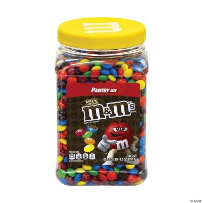 M&M's Milk Chocolate Candies Jar, 62 oz Oriental Trading