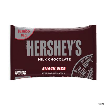 Hershey's Snack Size, Candy, Party Pack Assorted Milk and Dark Chocolate