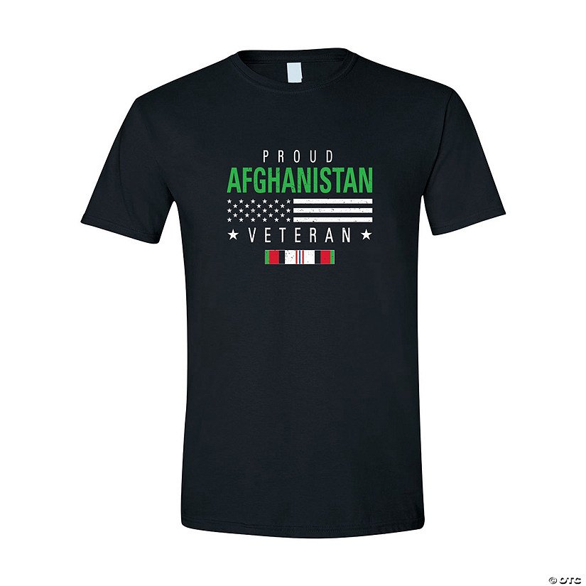 Afghanistan Veteran Adult’s T-Shirt | Oriental Trading