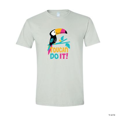 konkurrence Arkæologi en lille Toucan Do It Adult's T-Shirt | Oriental Trading