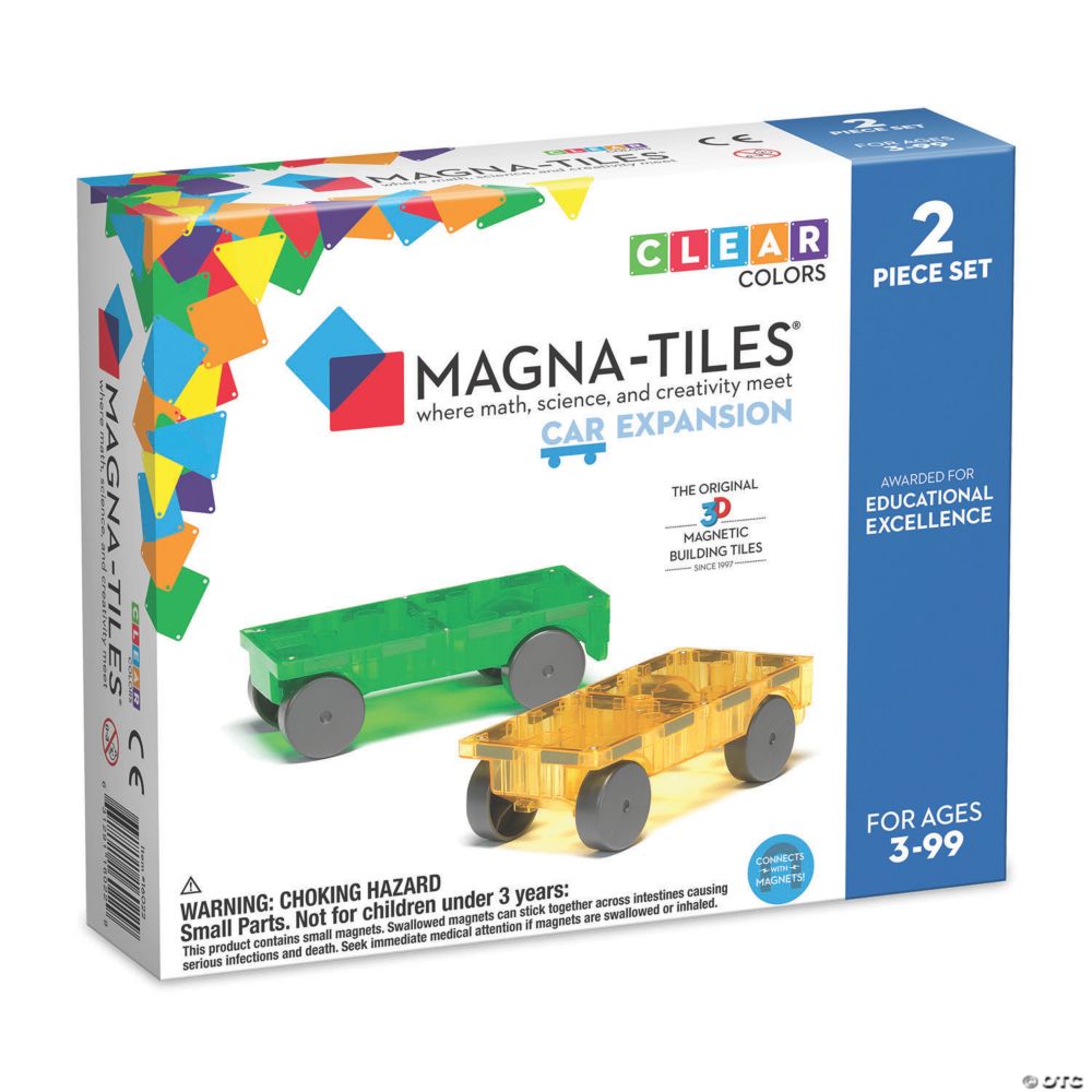 Magna-Tiles® Cars Expansion Set From MindWare