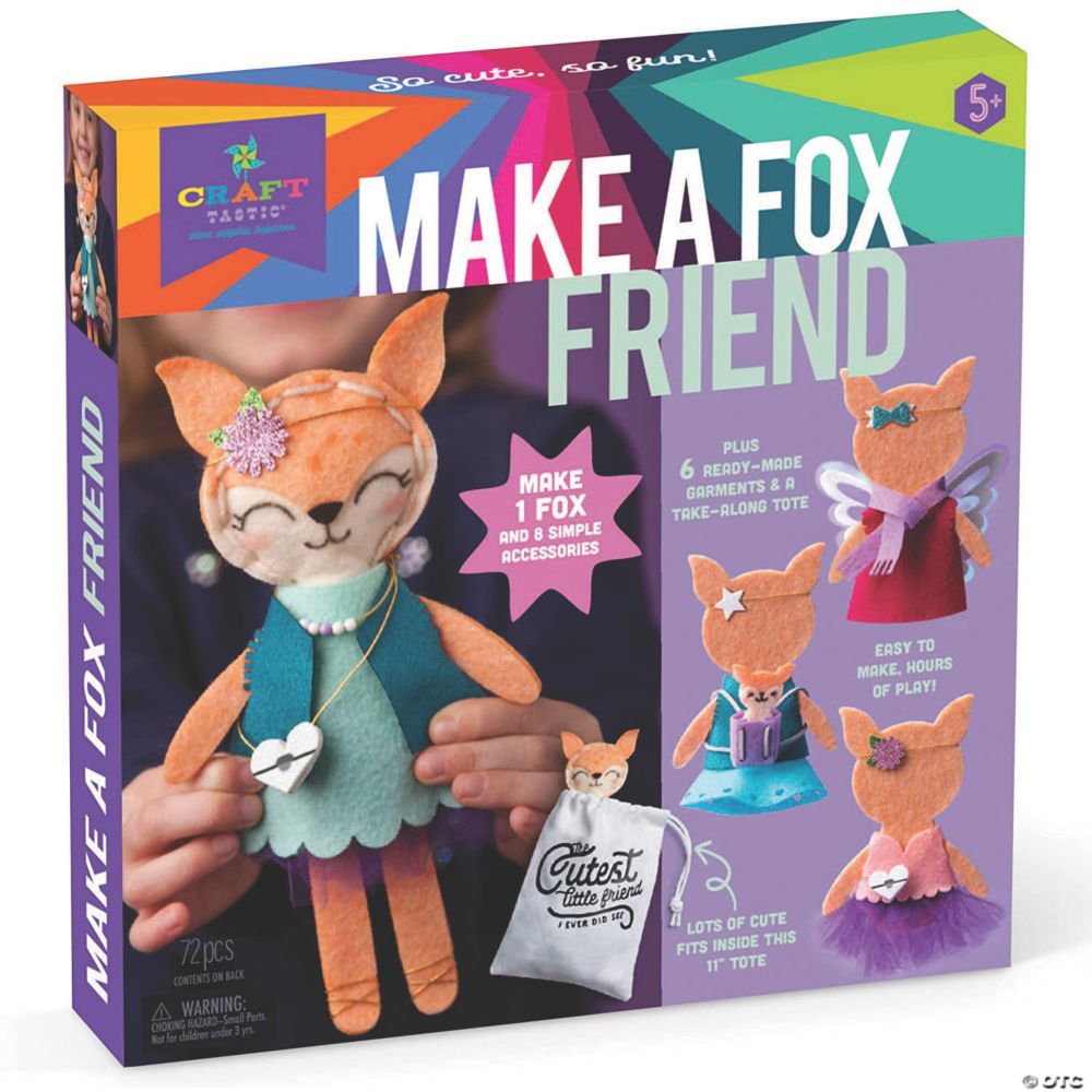 Make A Fox Friend Craft Kit From MindWare