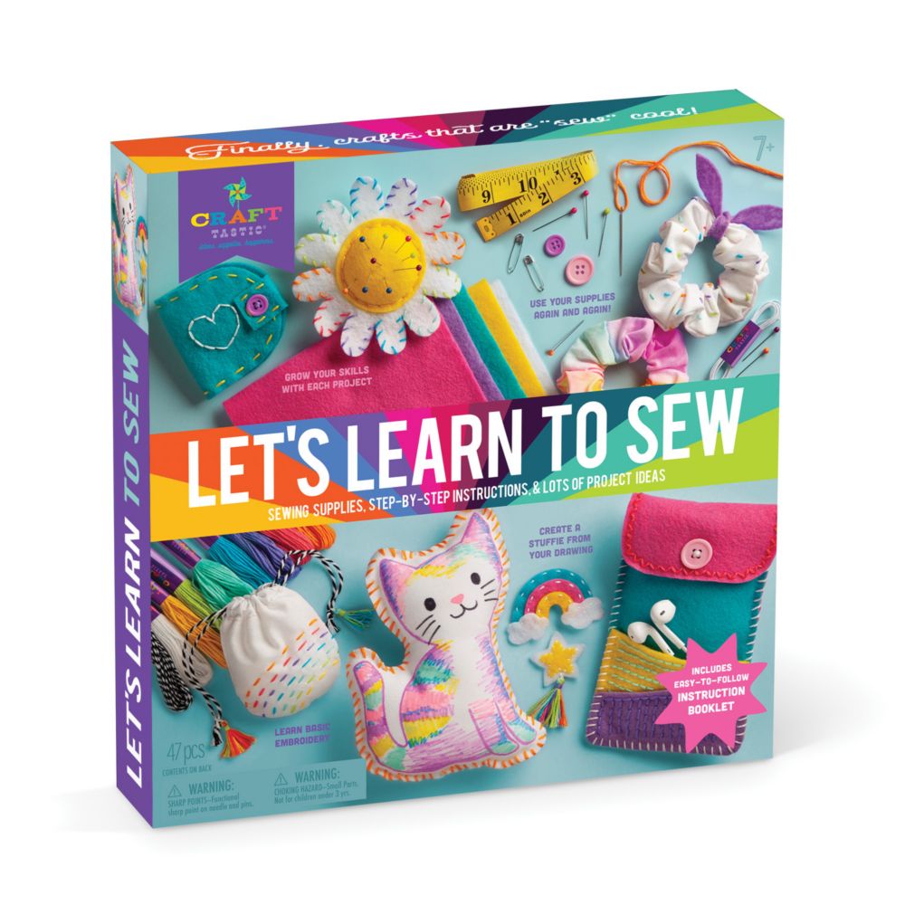 Craft-tastic Learn to Sew Craft Kit From MindWare