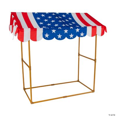 Patriotic Tiki Tabletop Tent Kit Oriental Trading