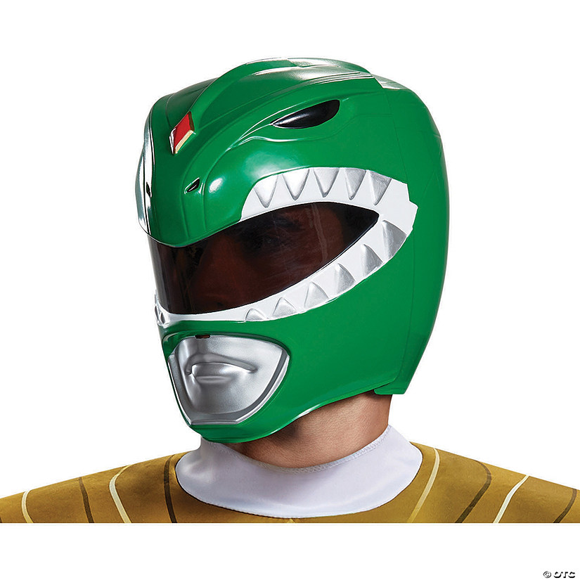 Adult Mighty Morphin Power Ranger Green Ranger Mask - Oriental Trading