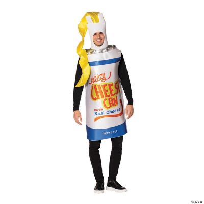 Adult's Cheezy Cheese Spray Can Costume | Oriental Trading
