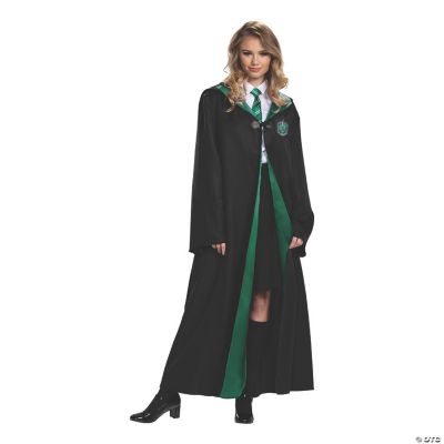 Adult Deluxe Harry Potter Slytherin Robe – Large | Oriental Trading