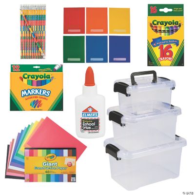 Homeschool Storage & Supplies Kit