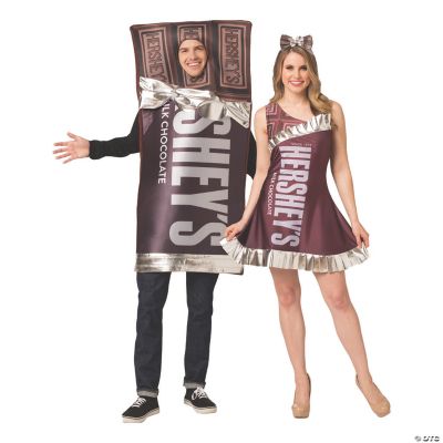 Adult Hershey's Bar Couple Costumes Oriental Trading