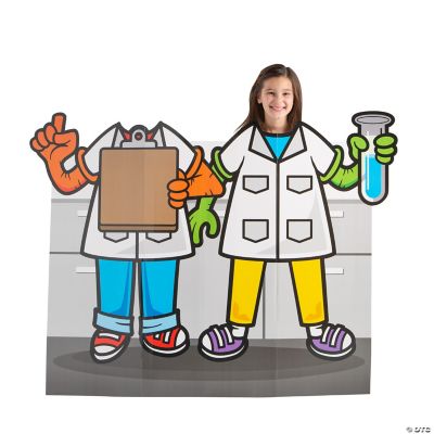 how to draw a realistic scientist clipart