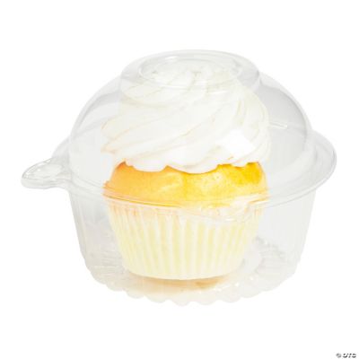 Clear Clamshell Cupcake Container 12 Pc. Oriental Trading