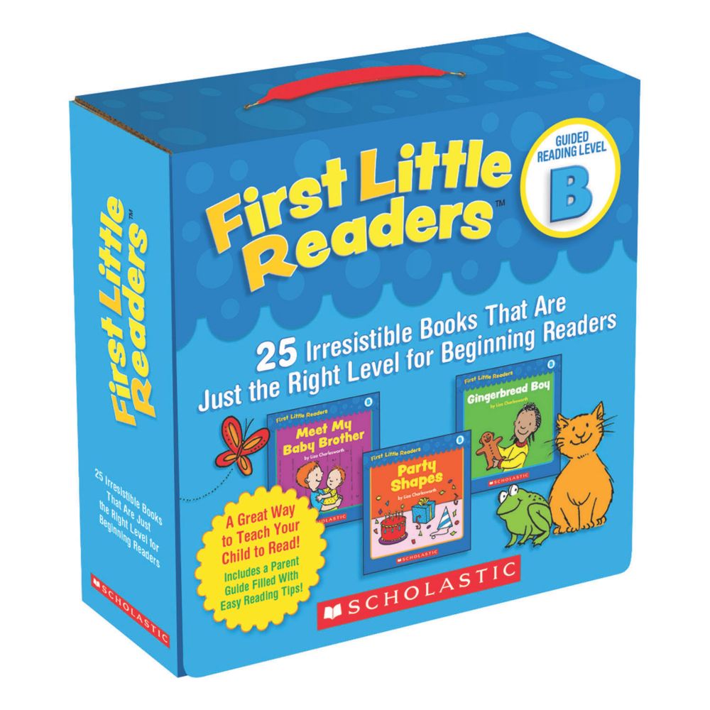 Scholastic First Little Readers(TM) Book Parent Pack - Guided Reading Level B, Set of 25 Books From MindWare