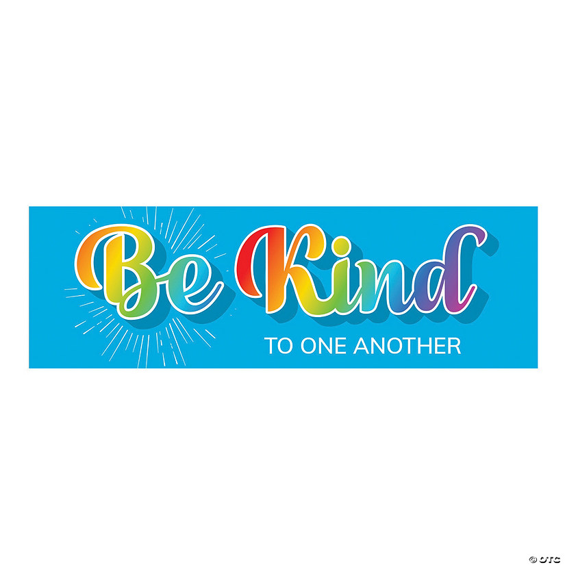 Be Kind Custom Banner | Oriental Trading