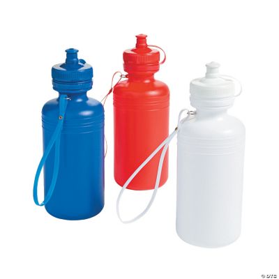 Bulk Patriotic Water Bottles 60 Pc. Oriental Trading