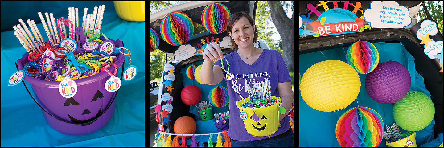 Be Kind Trunk-or-Treat Decorating Idea